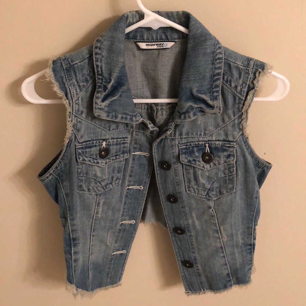 Denim vest